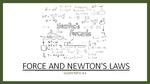 General Physics I : Force and Newton's Laws (Topics 4-5)
